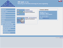Tablet Screenshot of ais-brno.cz
